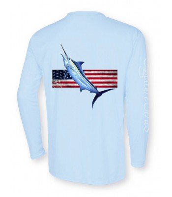 Signature Series - Marlin Flag (Carolina Blue)